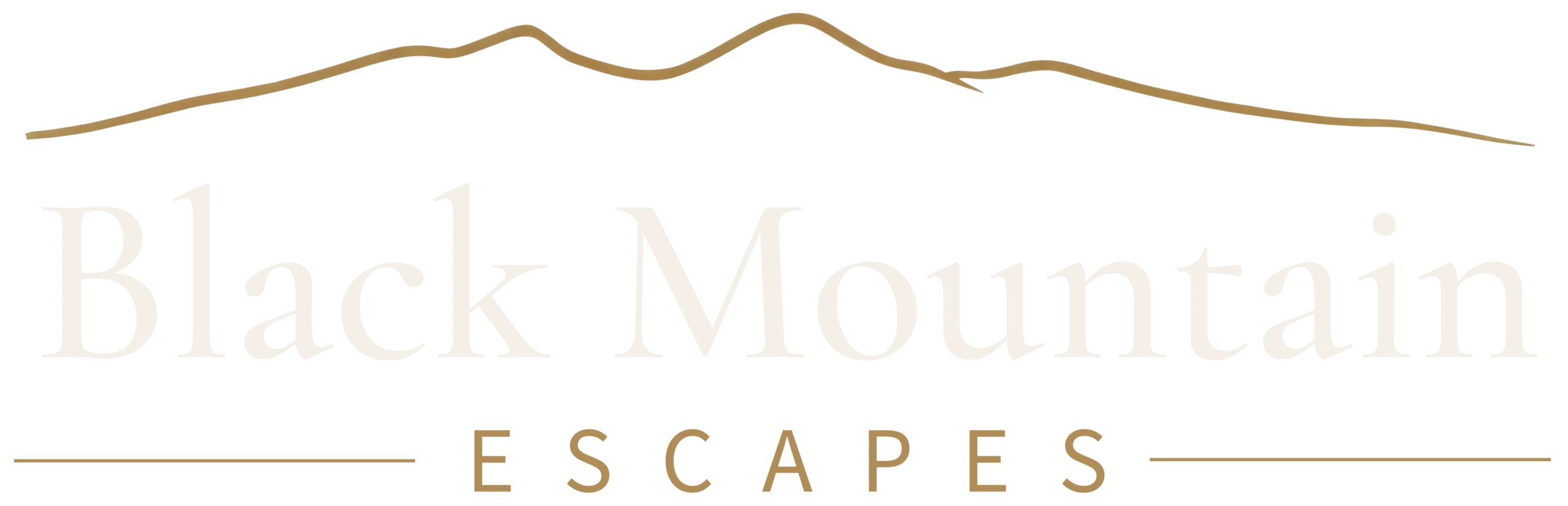 Logo depicting the Black Mountains Logo
