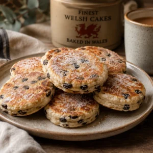 Traditional Welsh Cakes available from The Little Welsh Pantry at Black Mountain Escapes.